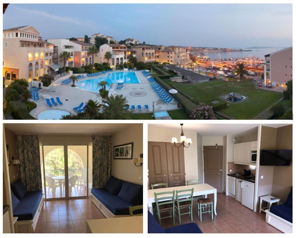 T2 Coudouliere Les Rivages Front De Mer Appartement Six-Fours-les-Plages Buitenkant foto